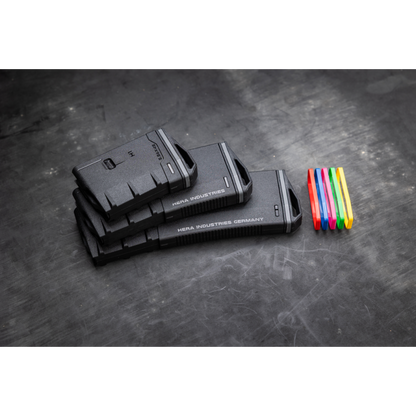 Caricatori Hera Arms H1 con anelli colorati