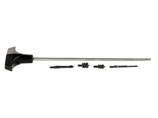 Hoppe's 1-Piece Universal Pistol Cleaning Rod All Calibers 8" Stainless Steel 8 x 32 Thread
