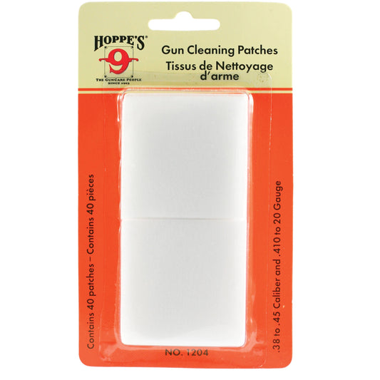 Hoppe's Gun Cleaning Patches .38-.410