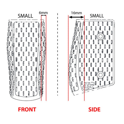 Toni System Impugnatura Small Track Wraparound in polimero per Canik Rival-S