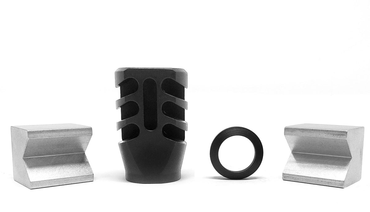 MCARBO KEL TEC SUB-2000 Full Muzzle Brake With Jaws Bundle