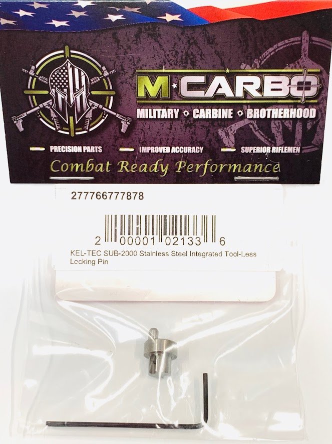 MCARBO KEL TEC SUB-2000 Integrated Tool-Less Locking Pin 
