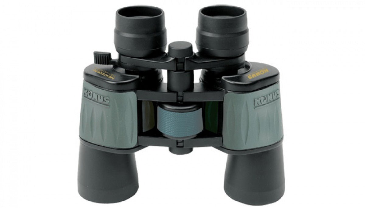 Konus Newzoom 7-21x40 binocolo vista frontale con oculari