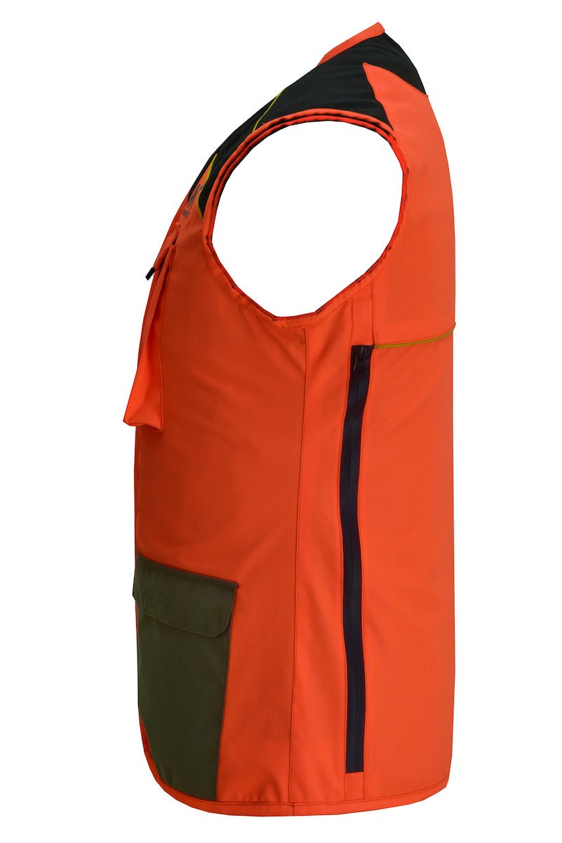 Konustex Gametop Lady gilet da battuta al cinghiale con tasconi anteriori
