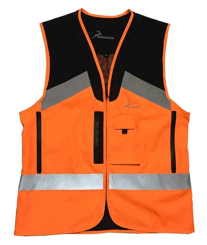 Konustex Gametop Reflex gilet da battuta con inserti rifrangenti