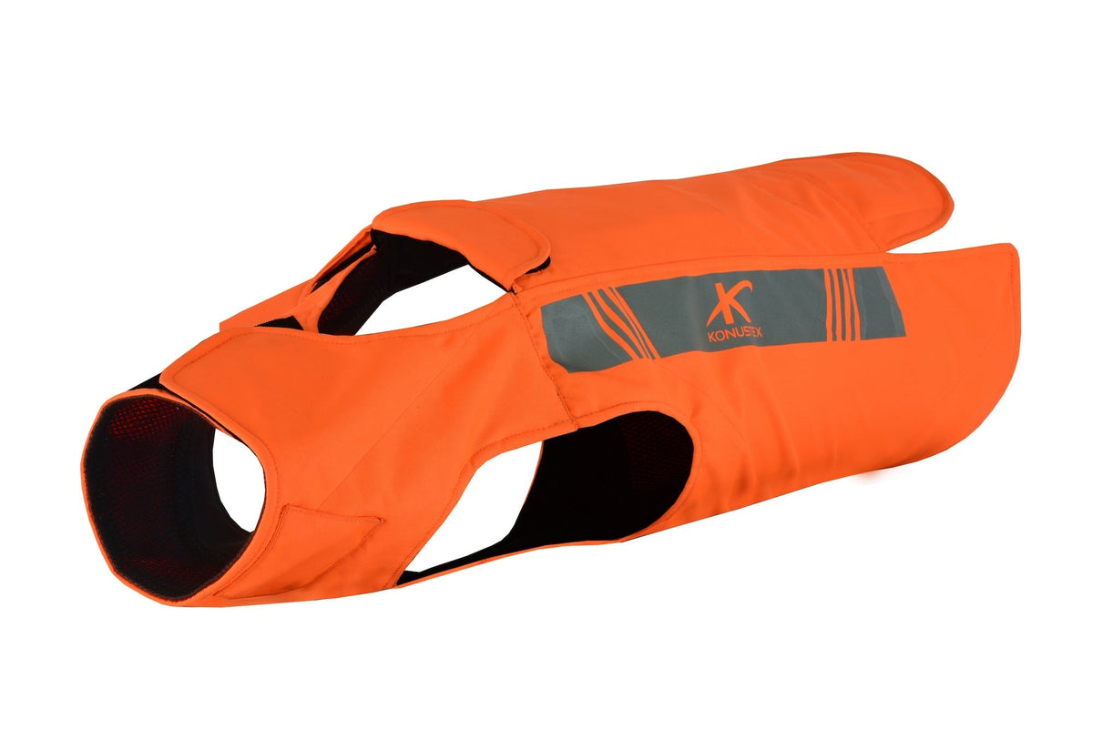 Corpetto protettivo per cane Konustex Integrex arancione anti cinghiale