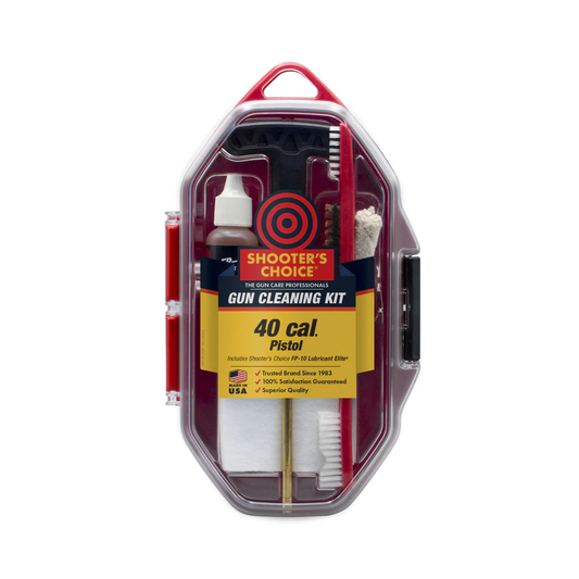 Shooter's Choice Pistol Cleaning Kit - .40 Caliber