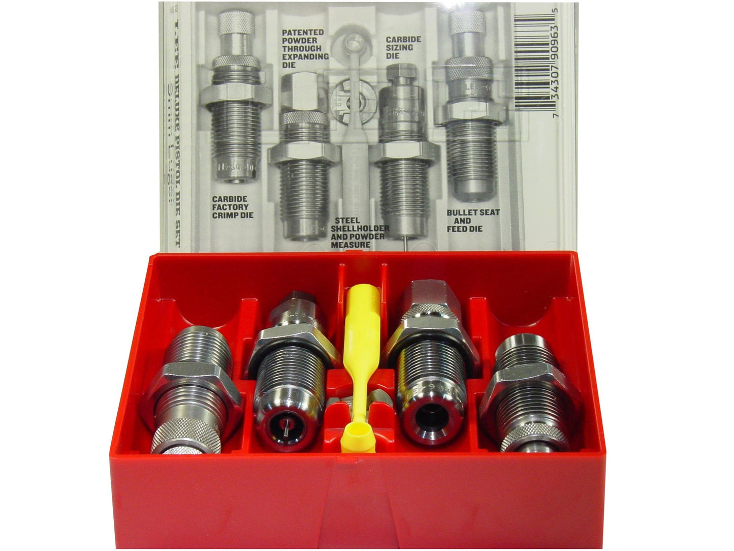 Lee Precision Deluxe Carbide 4-Die Set 45 ACP