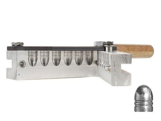 Lee Precision 6-Cavity Bullet Mold 452-228-1R 45 ACP, 45 Auto Rim, 45 Long Colt