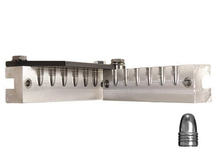 Lee Precision 6-Cavity Bullet Mold TL356-124-2R 9mm Luger, 38 Super, 380 ACP
