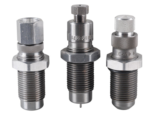Lee Precision Steel 3-Die Set 30 Luger