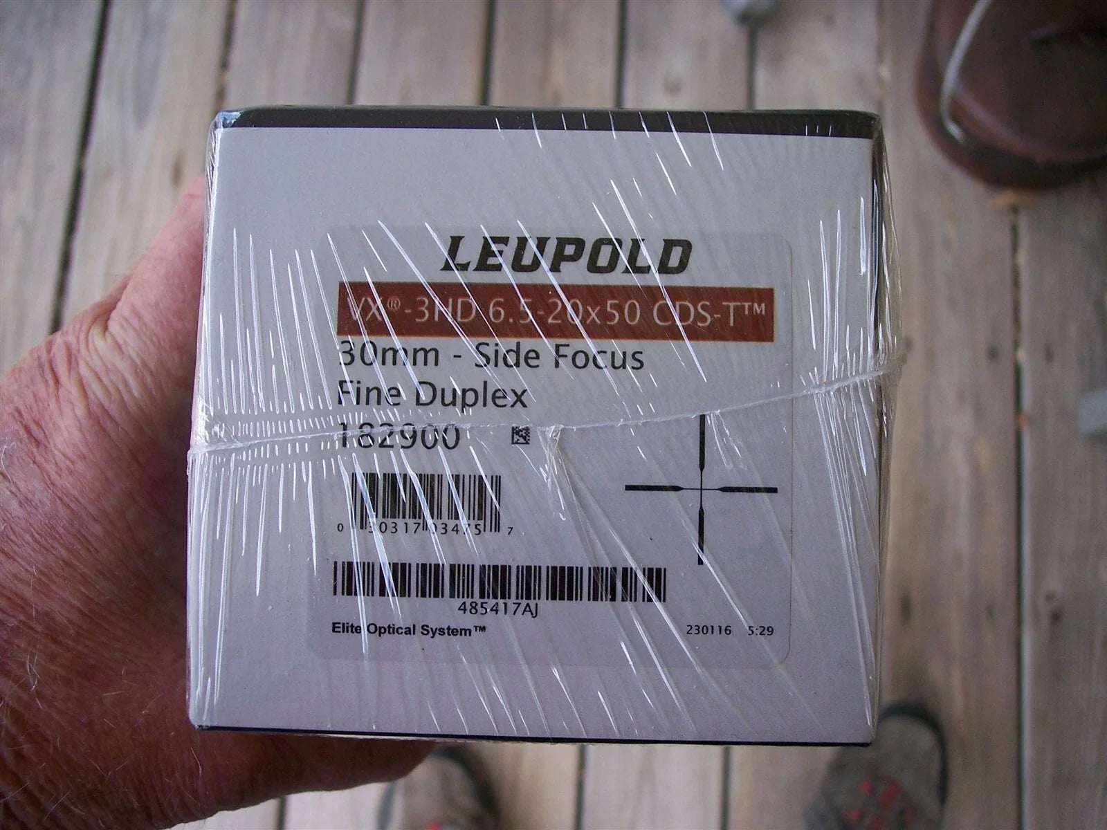 Leupold cannocchiale VX-3HD 6.5-20x50 Side Focus CDS-T Fine Duplex 182900