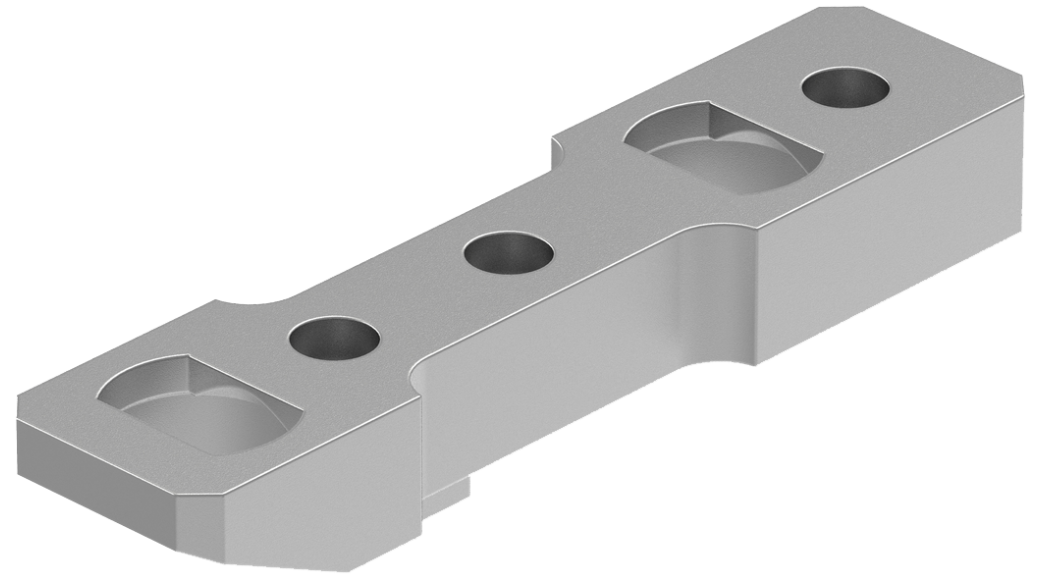 Leupold base Dual Dovetail monopezzo per Freedom Arms Model 83 silver
