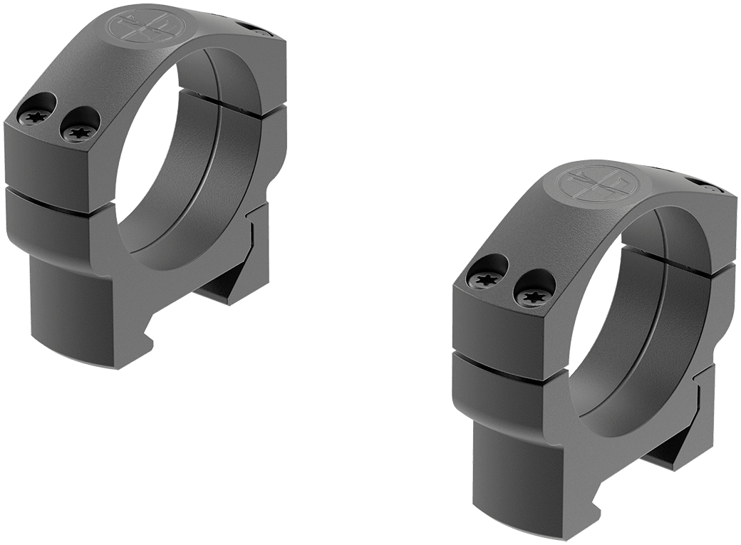Leupold Anelli Mark 4 35 mm Medium in alluminio opaco - vista posteriore - codice 178531