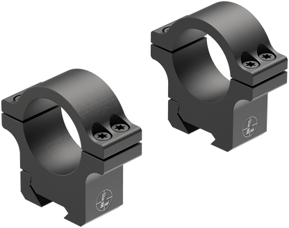 Leupold Anelli Open Range Rimfire 1 pollice High per guide 11 mm e 3/8 - vista frontale - codice 184797