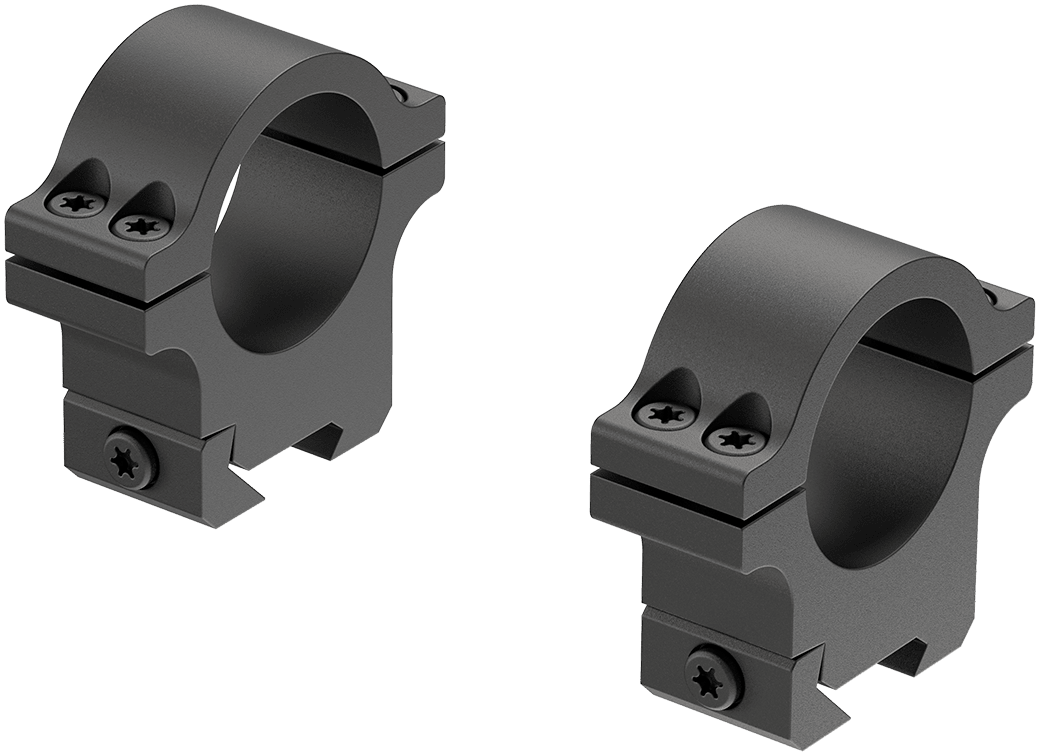 Leupold Anelli Open Range Rimfire 1 pollice High per guide 11 mm e 3/8 - vista posteriore - codice 184797