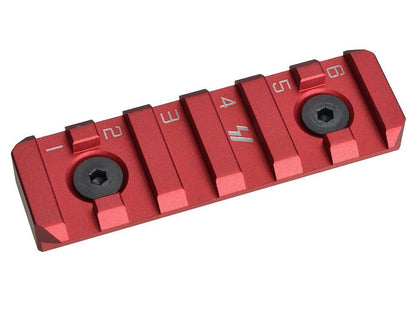 Strike Industries Link Rail Section 6 Slots QD - Red