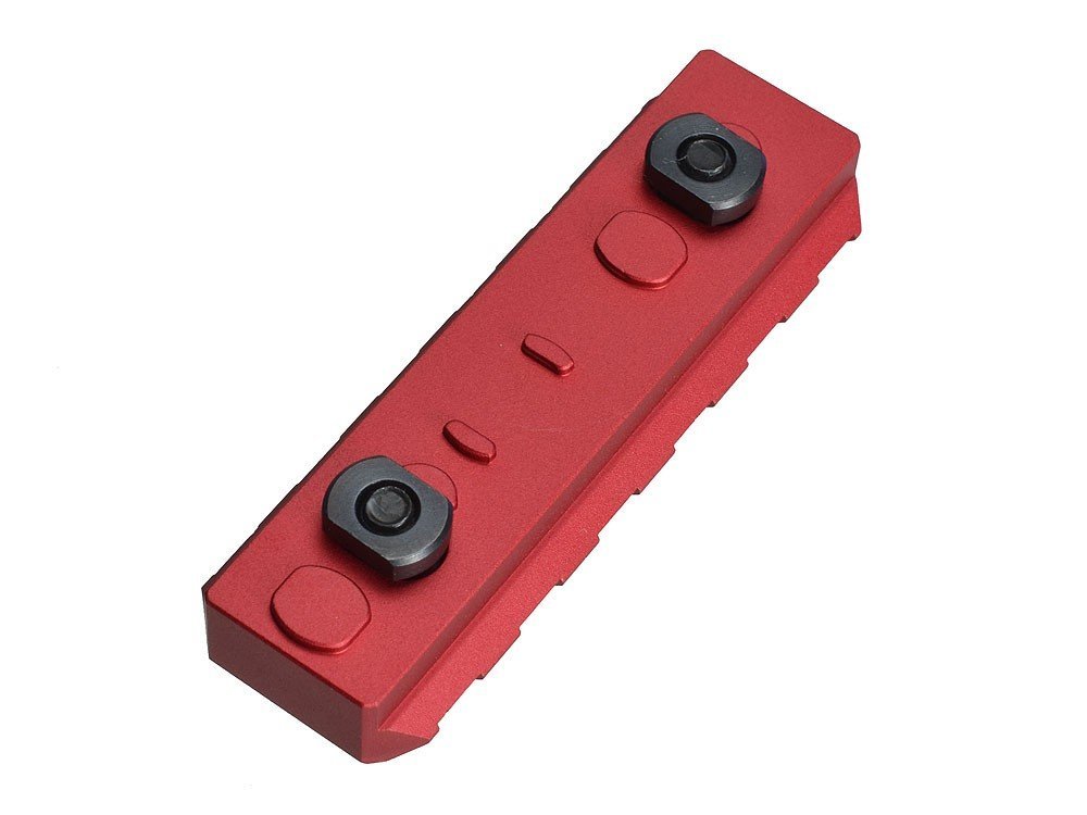 Strike Industries Link Rail Section 6 Slots QD - Red