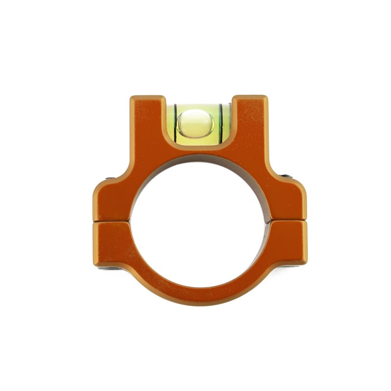 Toni System Livella con bolla per ottica con tubo da 30 mm – Arancione