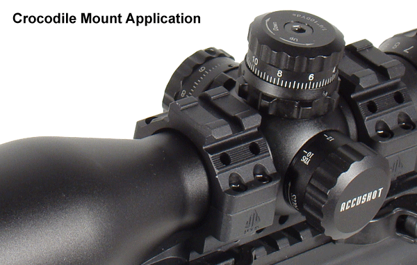 Attacco monoblocco UTG Integral QD M3D56100R2 per ottiche da 30 mm, profilo alto, immagine 5