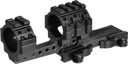 UTG Base Alluminio Offset Con Anelli Integrati 30mm 4 Top Slot HIGH