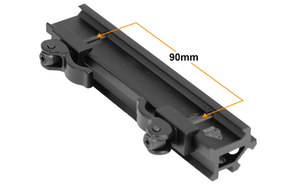 Attacco UTG MAD13140 con doppia slitta Picatinny da 13 slot, immagine 3