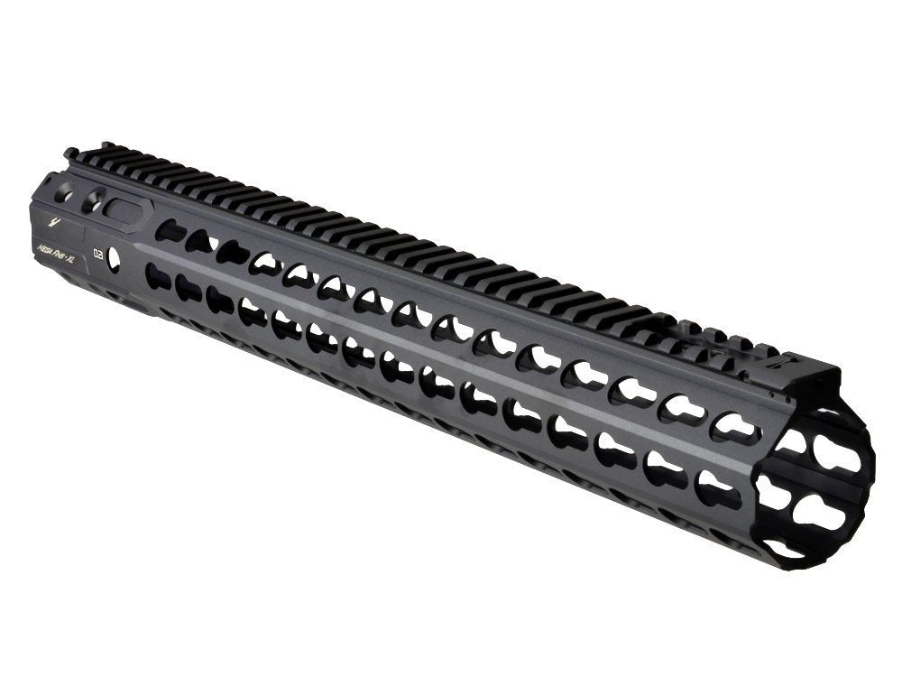 Handguard Strike Industries Megafins XL KeyMod 17" nero per AR-15