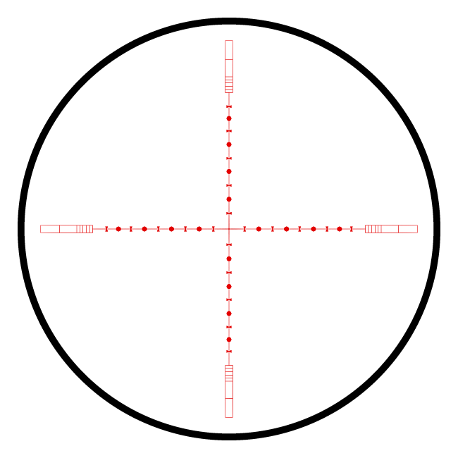 Hawke Sidewinder 30 Side Focus 8-32x56mm 1/2 Mil Dot IR
