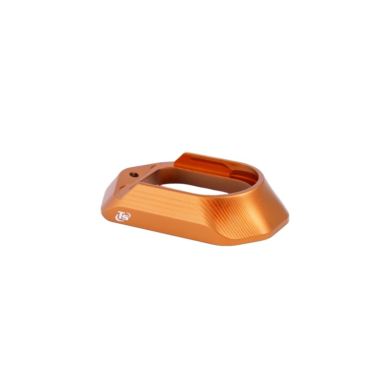 Toni System Minigonna in alluminio per Canik Rival-S, larghezza 39,5 mm – Arancione