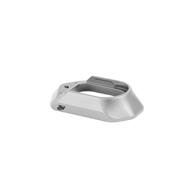 Toni System Minigonna in alluminio per Canik Rival-S, larghezza 39,5 mm – Argento
