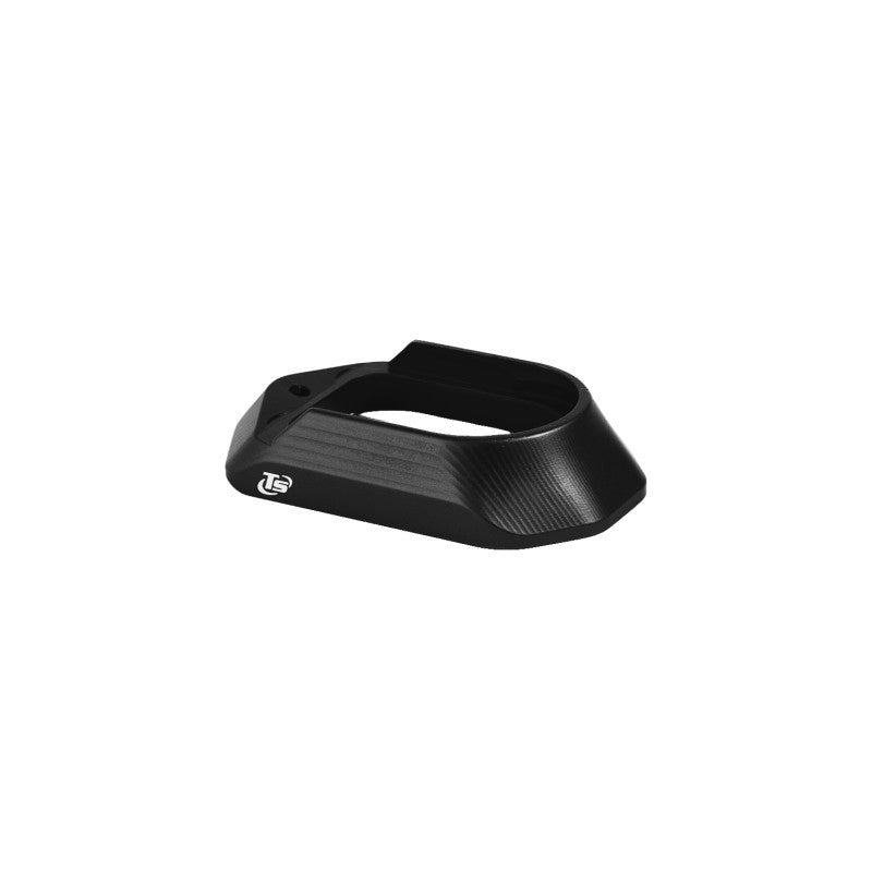 Toni System Minigonna in alluminio per Canik Rival-S, larghezza 39,5 mm – Nero