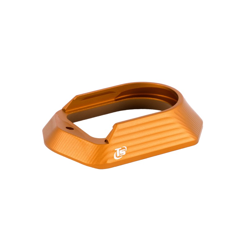 Toni System Minigonna in alluminio per Canik Rival-S, larghezza 44 mm – Arancione