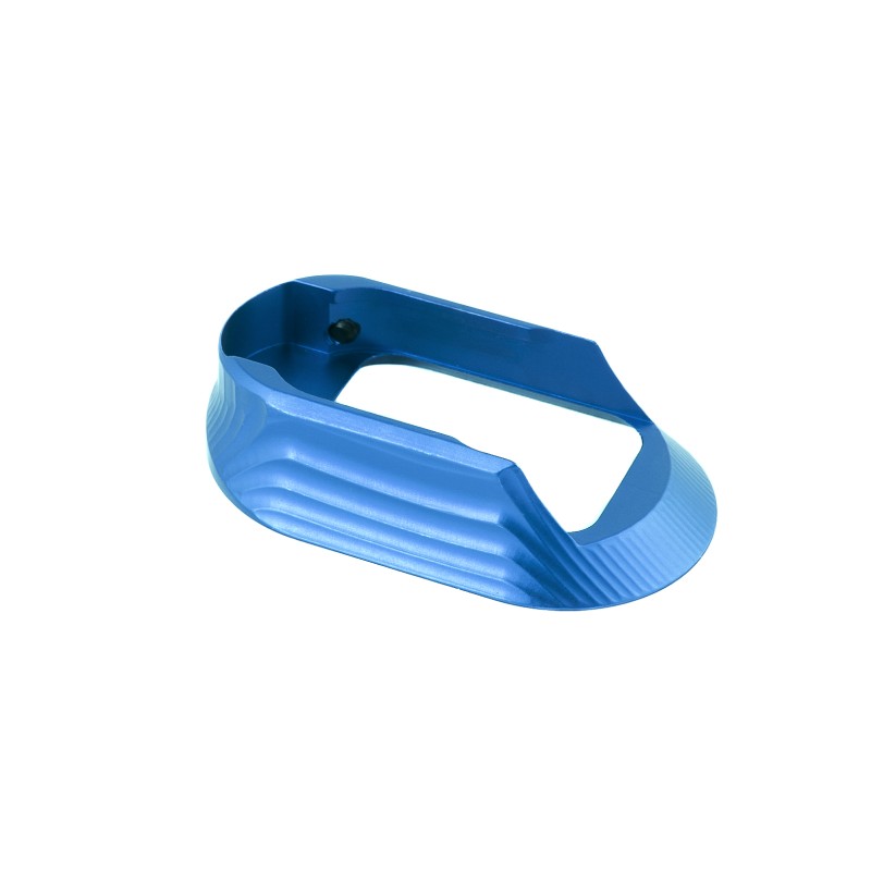 Toni System Minigonna in alluminio per CZ Shadow 2, larghezza 40 mm IDPA – Blu
