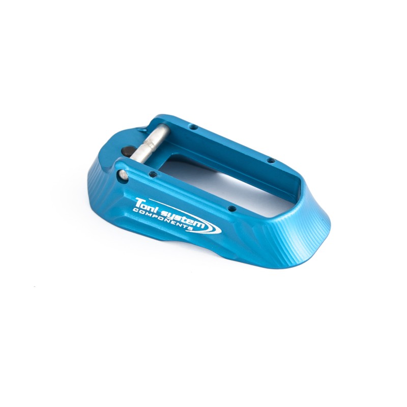 Toni System Minigonna in alluminio per 1911 con guancette Vybram – Blu
