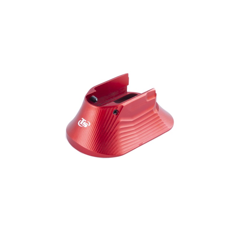 Toni System Minigonna Open in alluminio per Tanfoglio fusto large – Xtreme e Gold Custom – Rosso