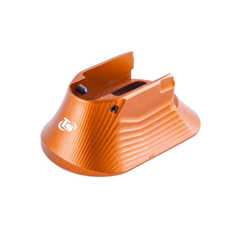 Toni System Minigonna Open in alluminio per Tanfoglio fusto large – Domina e Limited Custom post 2017 – Arancione