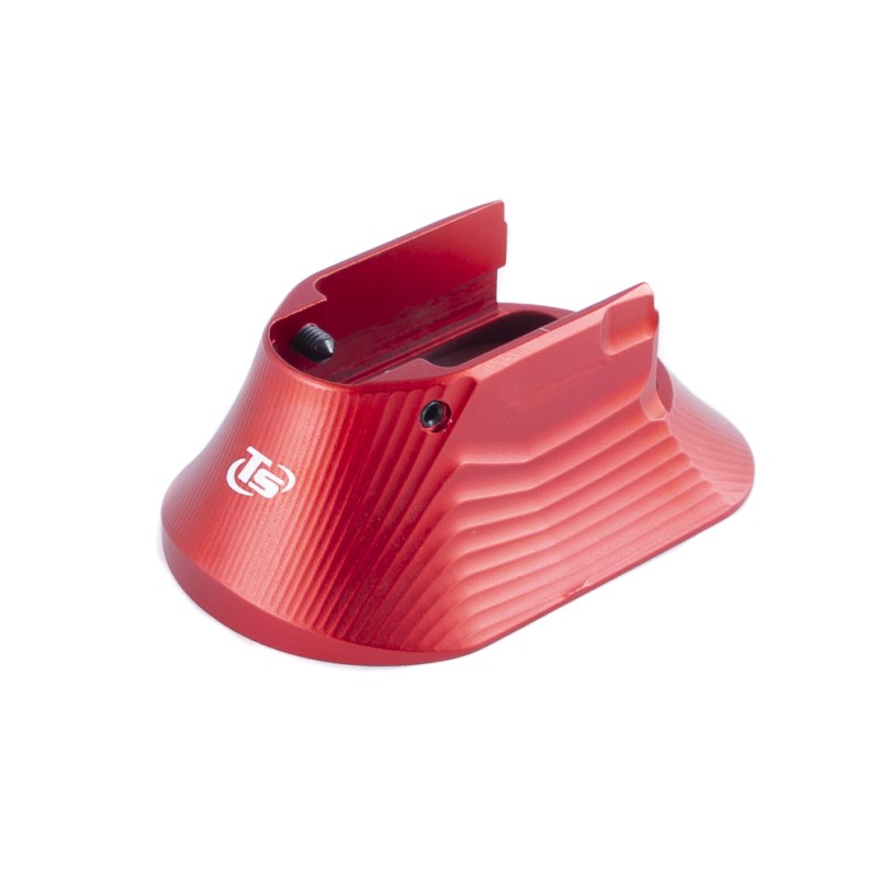 Toni System Minigonna Open in alluminio per Tanfoglio fusto large – Domina e Limited Custom post 2017 – Rosso