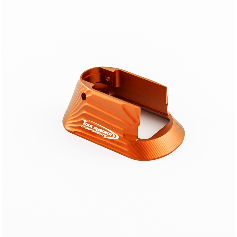 Toni System Minigonna standard in alluminio per Tanfoglio fusto large, allestimento Xtreme – Arancione