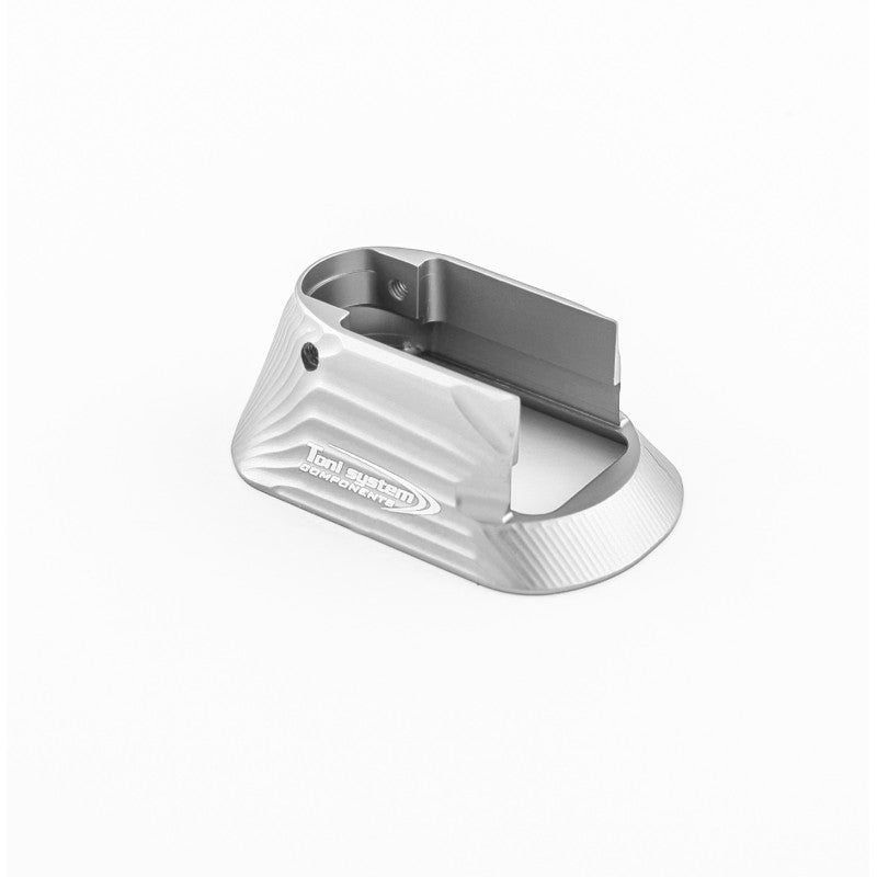 Toni System Minigonna standard in alluminio per Tanfoglio fusto large, allestimento Xtreme – Argento