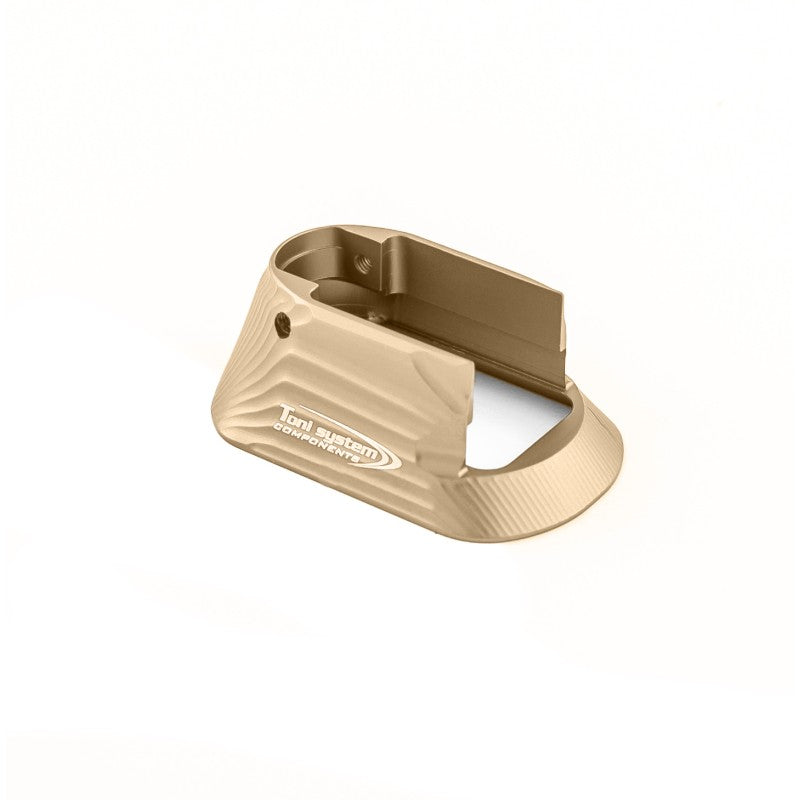 Toni System Minigonna standard in alluminio per Tanfoglio fusto large, allestimento Xtreme – Sabbia