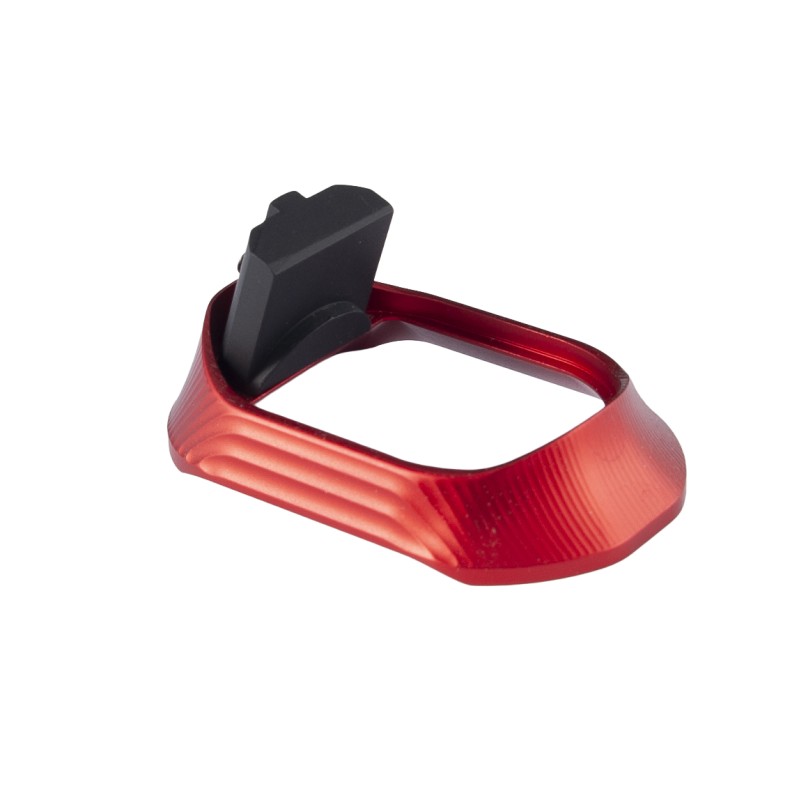 Toni System Minigonna standard larghezza 44 mm per Glock 17 e 45 Gen6 – Rosso
