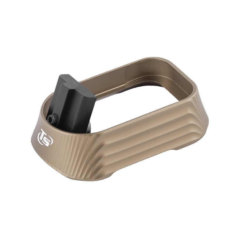 Toni System Minigonna standard per Glock 21 Gen4, larghezza 44,5 mm – Sabbia