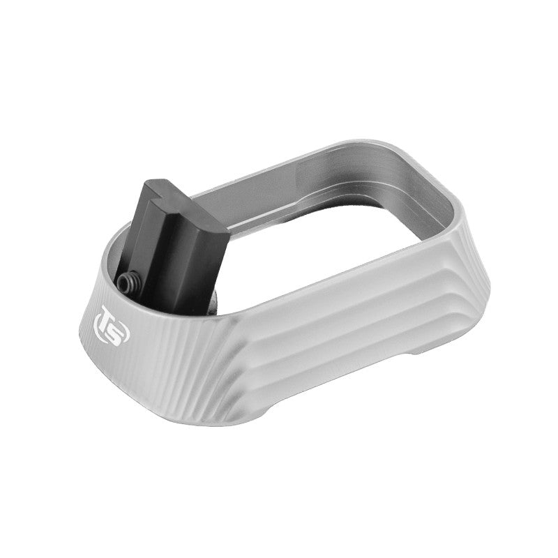 Toni System Minigonna standard per Glock 21 Gen4, larghezza 44,5 mm – Argento