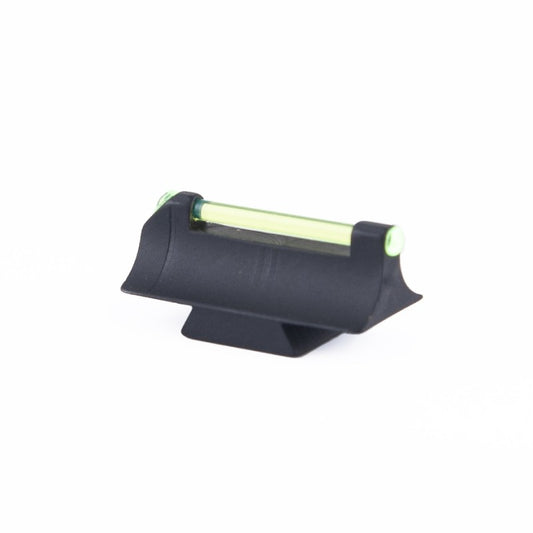 Toni System Mirino a coda di rondine per carabine altezza 10 mm, fibra ottica verde 1,5 mm