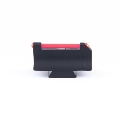 Toni System Mirino a coda di rondine per carabine altezza 11 mm, fibra ottica rossa 1,5 mm