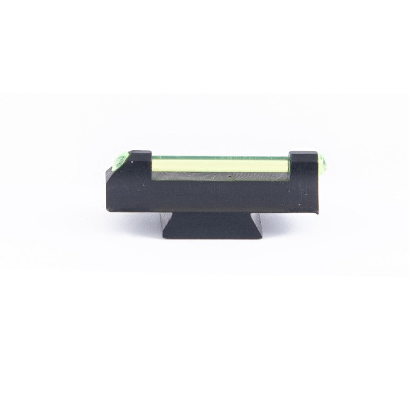 Toni System Mirino a coda di rondine per carabine altezza 7 mm, fibra ottica verde 1,5 mm