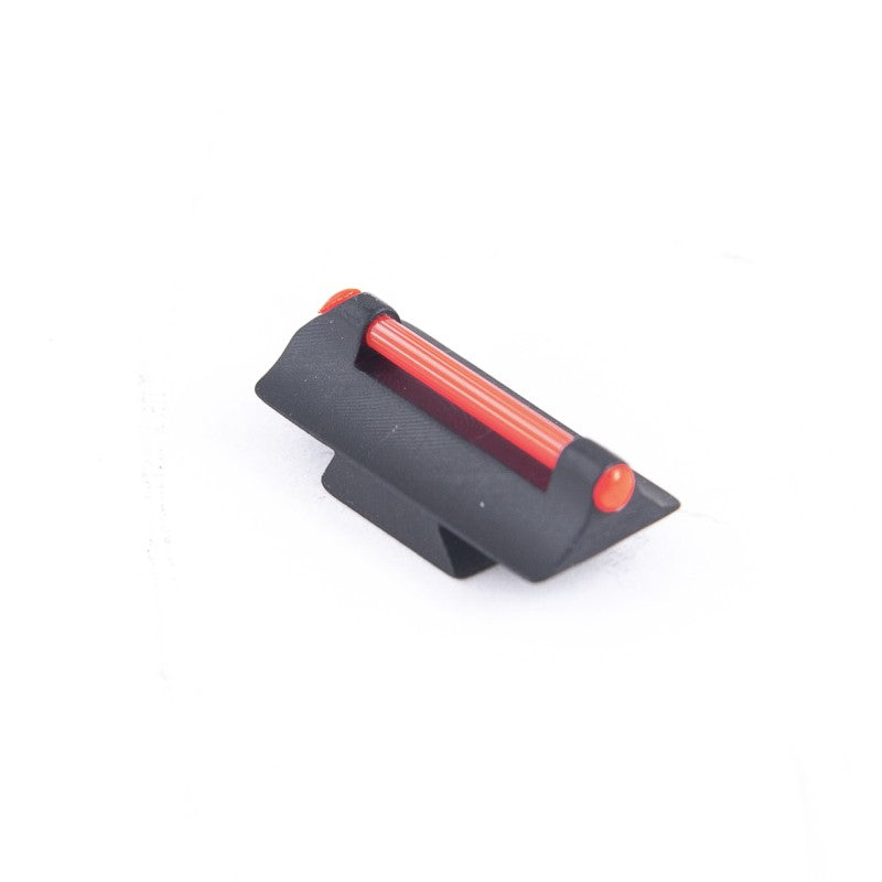 Toni System Mirino a coda di rondine per carabine altezza 8 mm, fibra ottica rossa 1,5 mm