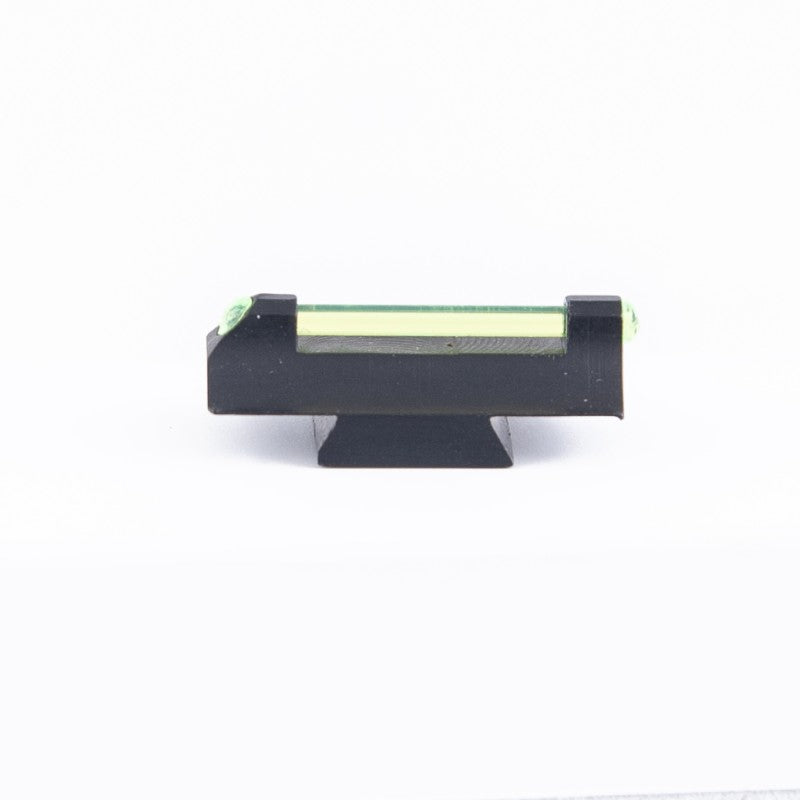 Toni System Mirino a coda di rondine per carabine altezza 8 mm, fibra ottica verde 1,5 mm
