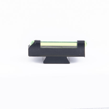 Toni System Mirino a coda di rondine per carabine altezza 8 mm, fibra ottica verde 1,5 mm