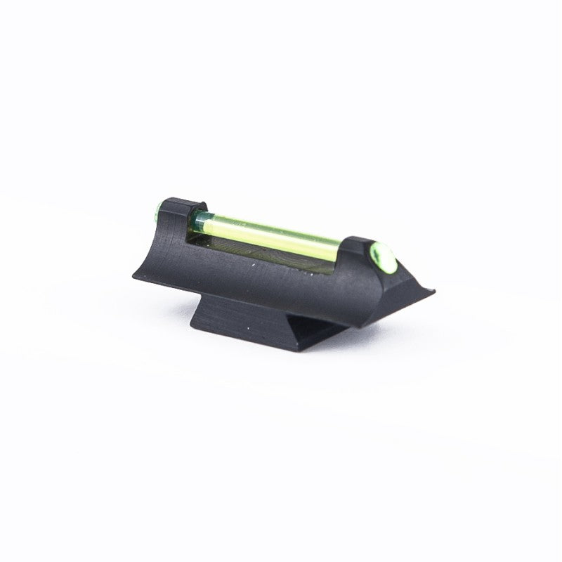 Toni System Mirino a coda di rondine per carabine altezza 8 mm, fibra ottica verde 1,5 mm